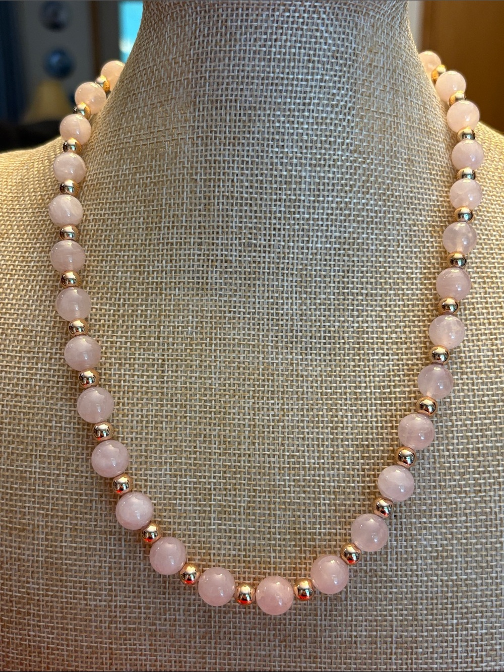 Rose Quartz necklace